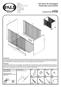 Manuale Pali 6900 Lettino