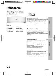 Εγχειρίδιο Panasonic CS-RE12PKE Κλιματιστικό