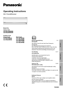 Handleiding Panasonic CS-RE24RKEW Airconditioner
