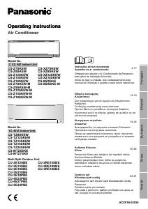 Priručnik Panasonic CS-TZ12SKEW Klimatizacijski uređaj