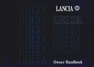 Manual Lancia Delta (1991)
