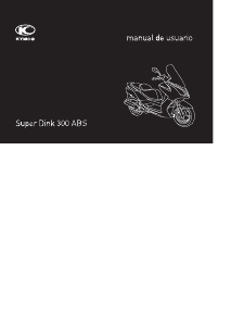 Manual de uso Kymco Super Dink 300 ABS Scooter