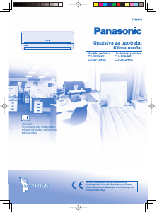 Priručnik Panasonic CS-UE12HKE Klimatizacijski uređaj