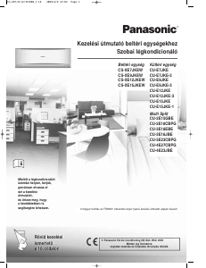 Használati útmutató Panasonic CS-XE12JKEW Légkondicionáló berendezés