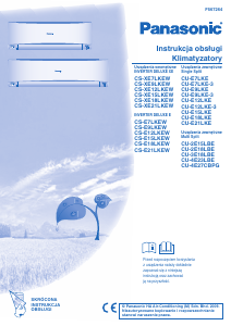 Instrukcja Panasonic CS-XE12LKEW Klimatyzator