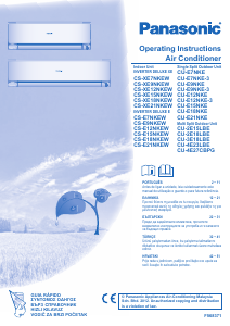 Kullanım kılavuzu Panasonic CS-XE15NKE Klima