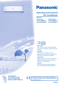 Priručnik Panasonic CS-XE15NKE3 Klimatizacijski uređaj