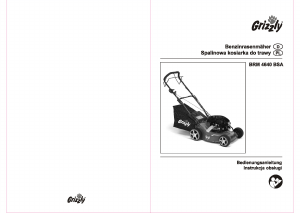 Bedienungsanleitung Grizzly BRM 4640 BSA Rasenmäher