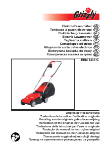 Manual Grizzly ERM 1233 G Corta-relvas