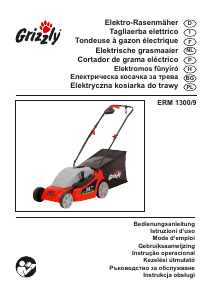 Instrukcja Grizzly ERM 1300/9 Kosiarka