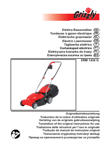 Manual Grizzly ERM 1436 G Lawn Mower