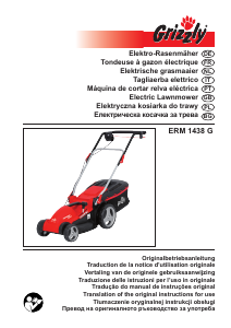 Manual Grizzly ERM 1438 G Lawn Mower
