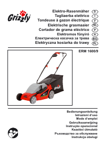 Manual Grizzly ERM 1600/9 Corta-relvas