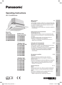 Manual de uso Panasonic CS-Z25UB4EAW Aire acondicionado