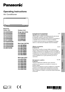 Manual Panasonic CS-Z25VKEW Ar condicionado