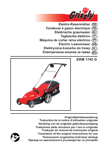 Handleiding Grizzly ERM 1742 G Grasmaaier