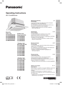 Brugsanvisning Panasonic CS-Z35UB4EAW Varmepumpe