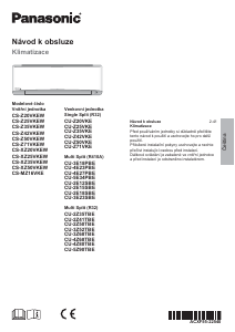 Manuál Panasonic CS-Z42VKEW Klimatizace