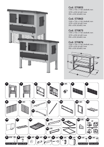 Manuale Ferplast Grand Lodge 140 Conigliera