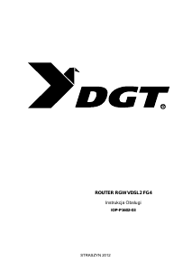 Instrukcja DGT RGW VDSL2 FG4 Router