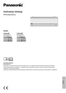 Instrukcja Panasonic CU-E12PKEA Klimatyzator