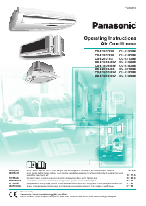 Bruksanvisning Panasonic CU-E15DBE Luftkonditionering