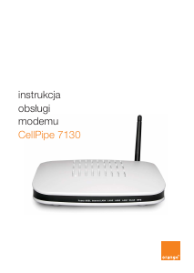 Instrukcja CellPipe 7130 (Orange) Router
