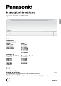 Manual Panasonic CU-E15QKE Aer condiționat