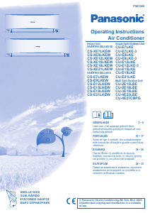 Manual Panasonic CU-E18LKE Ar condicionado