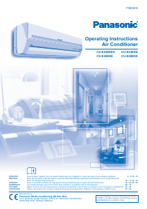 Bruksanvisning Panasonic CU-E28EKE Klimaanlegg