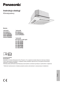 Instrukcja Panasonic CU-E9PB4EA Klimatyzator