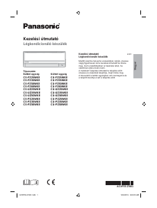 Használati útmutató Panasonic CU-PZ25WKE Légkondicionáló berendezés