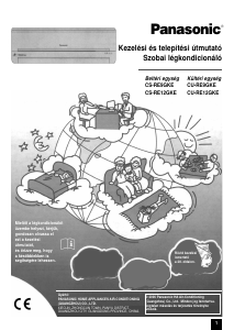 Használati útmutató Panasonic CU-RE9GKE Légkondicionáló berendezés