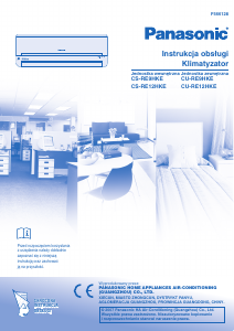 Instrukcja Panasonic CU-RE9HKE Klimatyzator