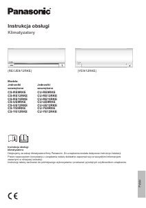 Instrukcja Panasonic CU-RE9RKE Klimatyzator