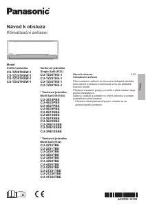 Manuál Panasonic CU-TZ42TKE1 Klimatizace
