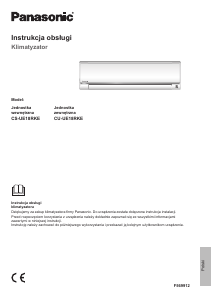 Instrukcja Panasonic CU-UE18RKE Klimatyzator