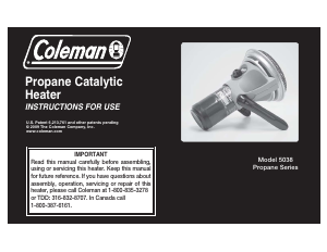 Mode d’emploi Coleman BlackCat Perfectemp Chauffage