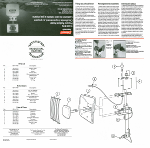 Mode d’emploi Coleman Powermate Chauffage