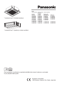 Manuál Panasonic S-100PF1E5 Klimatizace