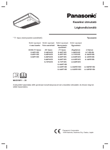 Használati útmutató Panasonic S-100PT1E5 Légkondicionáló berendezés