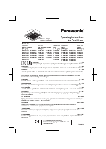 Руководство Panasonic S-106MU1E51 Кондиционер воздуха
