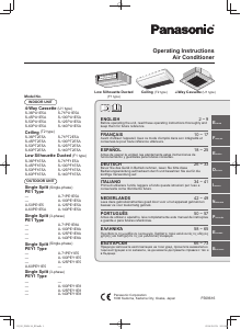Manuale Panasonic S-125PF1E5 Condizionatore d’aria
