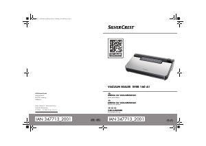 Bedienungsanleitung SilverCrest IAN 347713 Vakuumierer