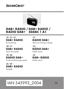 Manual SilverCrest IAN 345993 Radio