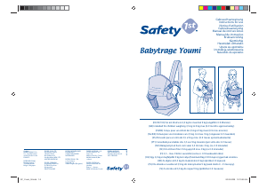 Käyttöohje Safety1st Youmi Vauvan kantoreppu