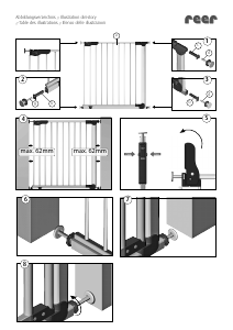 Manual Reer Basic Baby Gate