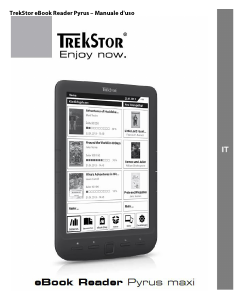 Manuale TrekStor Pyrus maxi Lettore di ebook