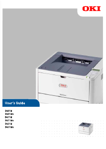 Manual OKI B401 Printer