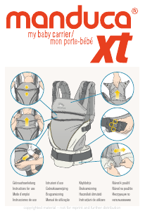 Mode d’emploi Manduca XT Porte-bébé